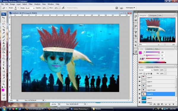 Creation of Pretty Fishy: Step 10